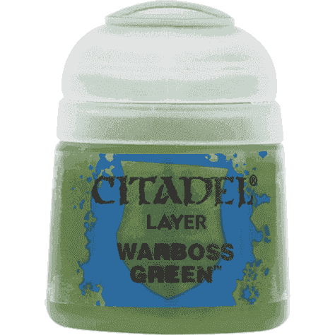 Layer: Warboss Green Citadel Paints Games Workshop [SK]   