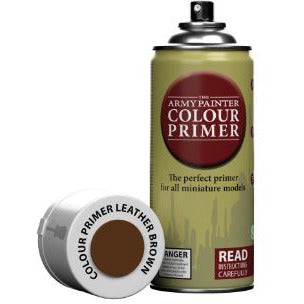 The Army Painter Primer Leather Brown Paints & Supplies The Army Painter [SK]   