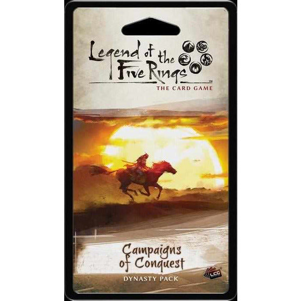 Legend of the Five Rings Campaigns of Conquest Dynasty Pack Living Card Games Fantasy Flight Games [SK]   