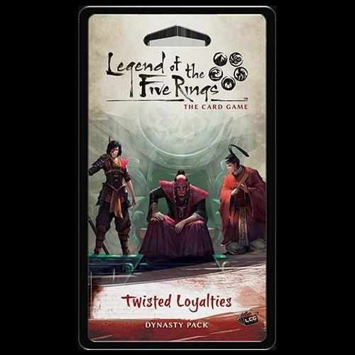 Legend of the Five Rings LCG Twisted Loyalties Dynasty pack Living Card Games Fantasy Flight Games [SK]   