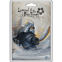Legend of the Five Rings Masters of the Court Clan Pack Living Card Games Fantasy Flight Games [SK]   