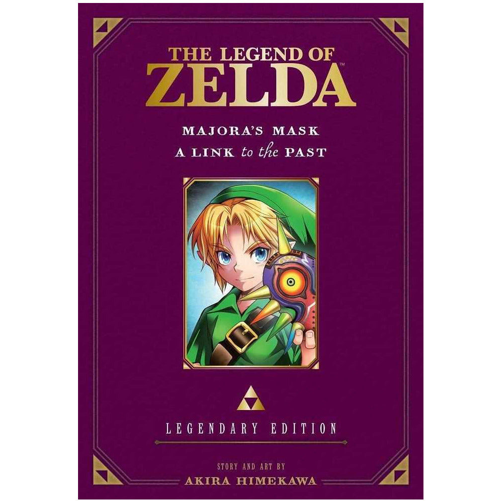 Legend of Zelda Majora Mask/Link to the Past Legendary Edition Graphic Novels VIZ Media [SK]   