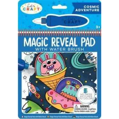 Magic Reveal Pad Cosmic Adventure Activities Bright Stripes [SK]   
