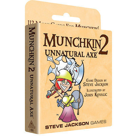 Munchkin 2 Unnatural Axe - Color Edition Card Games Steve Jackson Games [SK]   