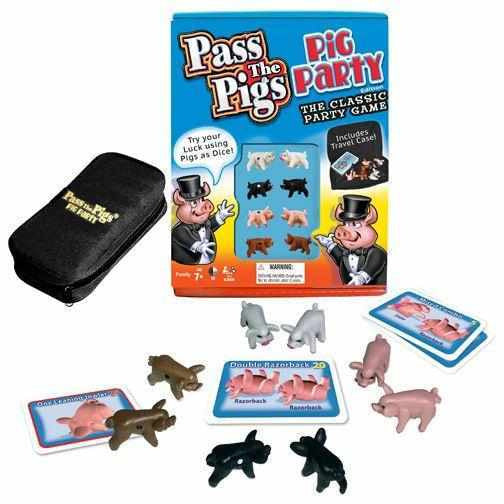 Pass the Pigs Pig Party Edition Dice Games Winning Moves [SK]   