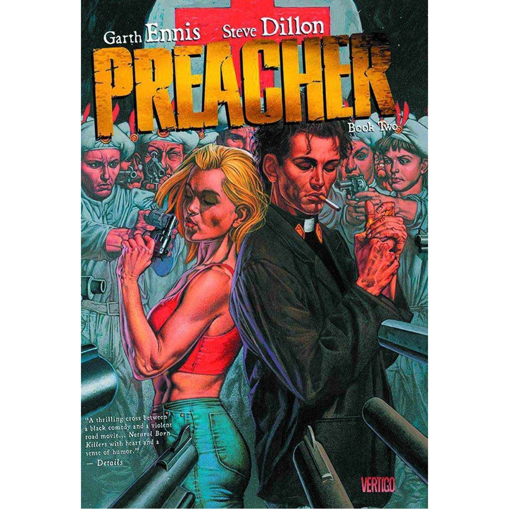 Preacher Book 2 Graphic Novels Vertigo [SK]   