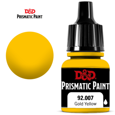 Dungeons & Dragons Prismatic Paint: Gold Yellow 92.007 Paints & Supplies WizKids [SK]   