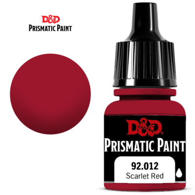 Dungeons & Dragons Prismatic Paint: Scarlet Red 92.012 Paints & Supplies WizKids [SK]   