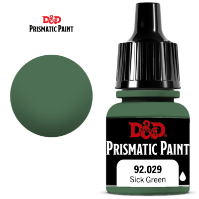 Dungeons & Dragons Prismatic Paint: Sick Green 92.029 Paints & Supplies WizKids [SK]   