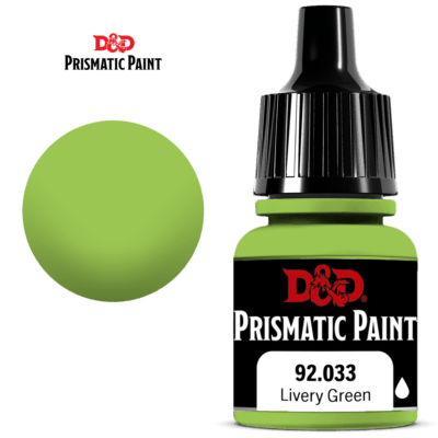 Dungeons & Dragons Prismatic Paint: Livery Green 92.033 Paints & Supplies WizKids [SK]   
