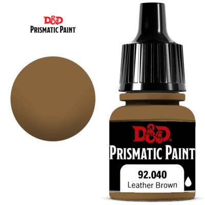 Dungeons & Dragons Prismatic Paint: Leather Brown 92.040 Paints & Supplies WizKids [SK]   