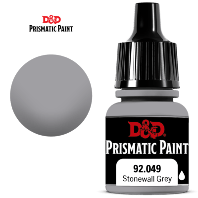 Dungeons & Dragons Prismatic Paint: Stonewall Grey 92.049 Paints & Supplies WizKids [SK]   