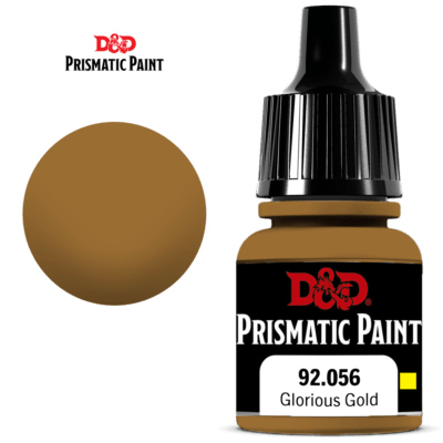 Dungeons & Dragons Prismatic Paint: Glorious Gold (Metallic) 92.056 Paints & Supplies WizKids [SK]   