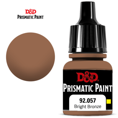 Dungeons & Dragons Prismatic Paint: Bright Bronze (Metallic) 92.057 Paints & Supplies WizKids [SK]   