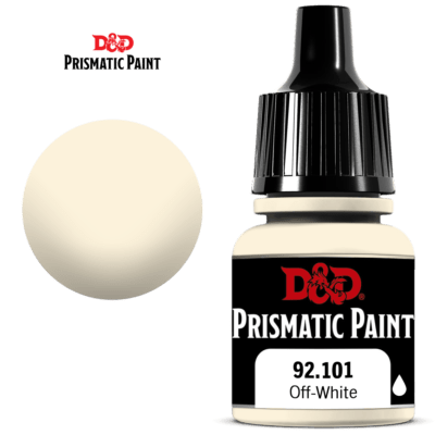 Dungeons & Dragons Prismatic Paint: Off White 92.101 Paints & Supplies WizKids [SK]   