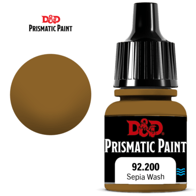 Dungeons & Dragons Prismatic Paint: Sepia Wash 92.200 Paints & Supplies WizKids [SK]   