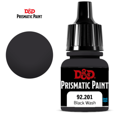 Dungeons & Dragons Prismatic Paint: Black Wash 92.201 Paints & Supplies WizKids [SK]   