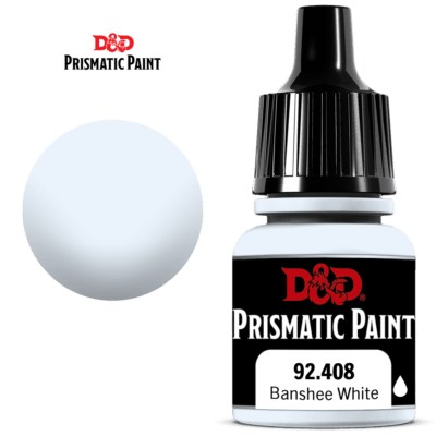 Dungeons & Dragons Prismatic Paint: Banshee White 92.408 Paints & Supplies WizKids [SK]   