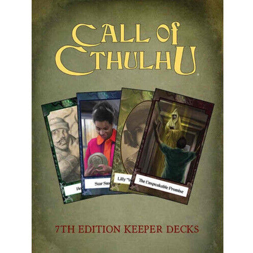 Call of Cthulhu 7th Edition RPG Keeper Decks RPGs - Misc Chaosium [SK]   