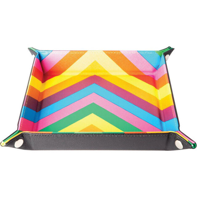 FanRoll Dice Tray Rainbow Game Accessory FanRoll by Metallic Dice Games [SK]
