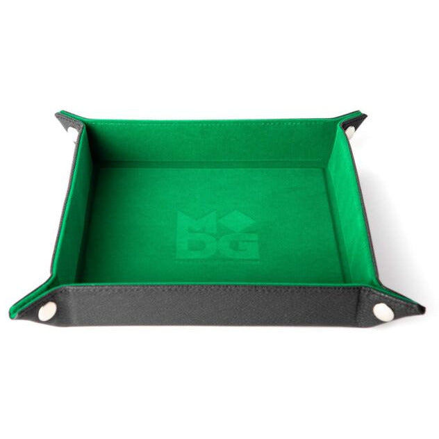 FanRoll Dice Tray Green Velvet Game Accessory FanRoll by Metallic Dice Games [SK]