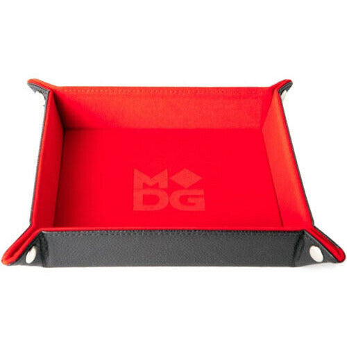FanRoll Dice Tray Red Velvet Game Accessory FanRoll by Metallic Dice Games [SK]