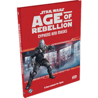 Star Wars RPG Age Rebellion Cyphers and Masks Star Wars RPGs Fantasy Flight Games [SK]   