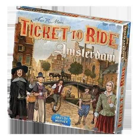 Ticket to Ride Amsterdam Board Games Days of Wonder [SK]   