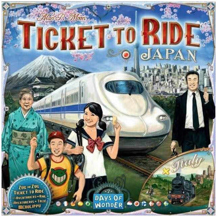Ticket to Ride Japan Map Expansion Board Games Days of Wonder [SK]   