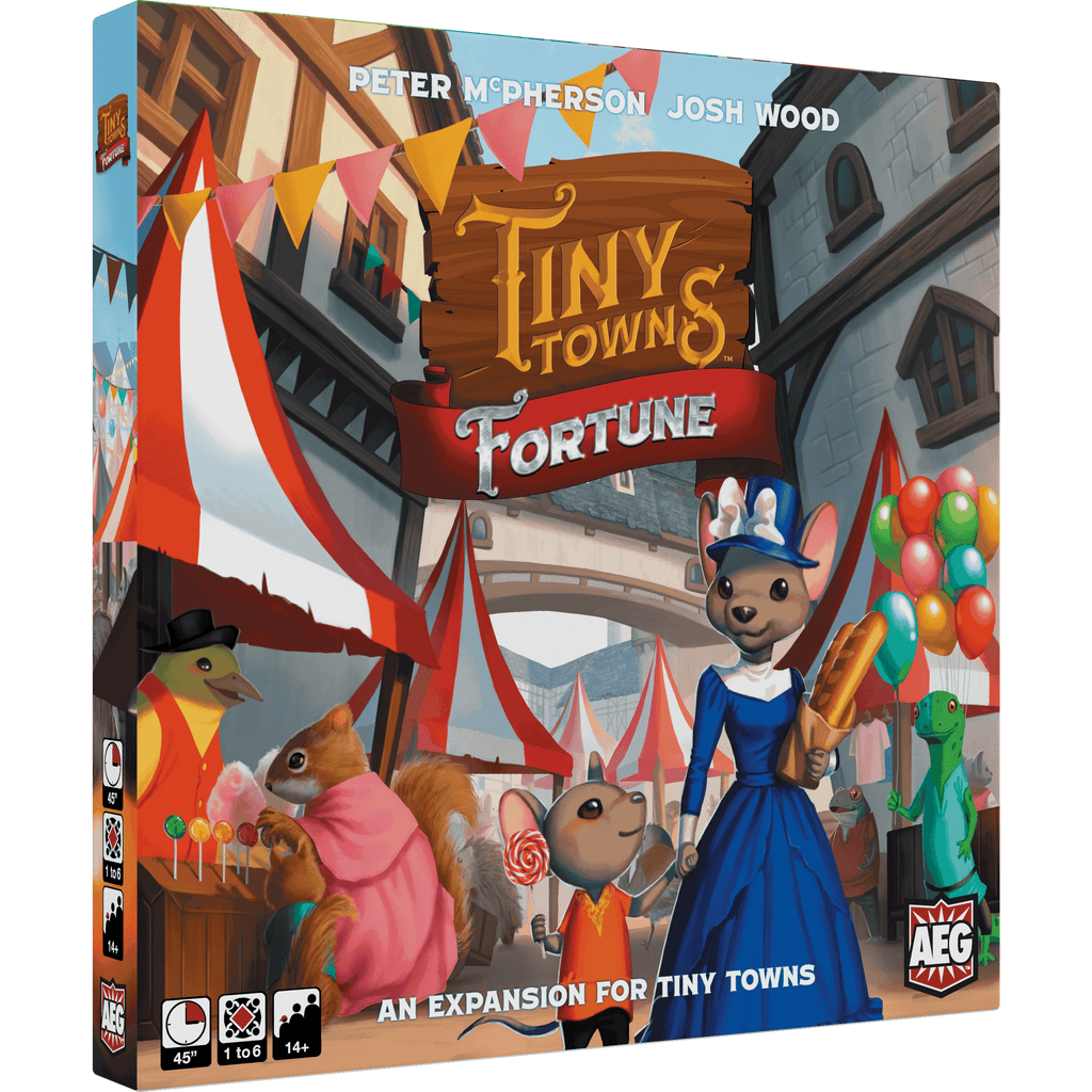 Tiny Towns Fortune Expansion Board Games AEG [SK]   