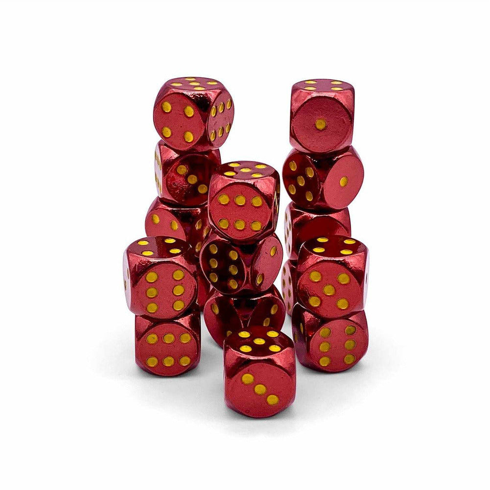 Warpips Fireball 12mm metal dice Dice Sets & Singles Norse Foundry [SK]   